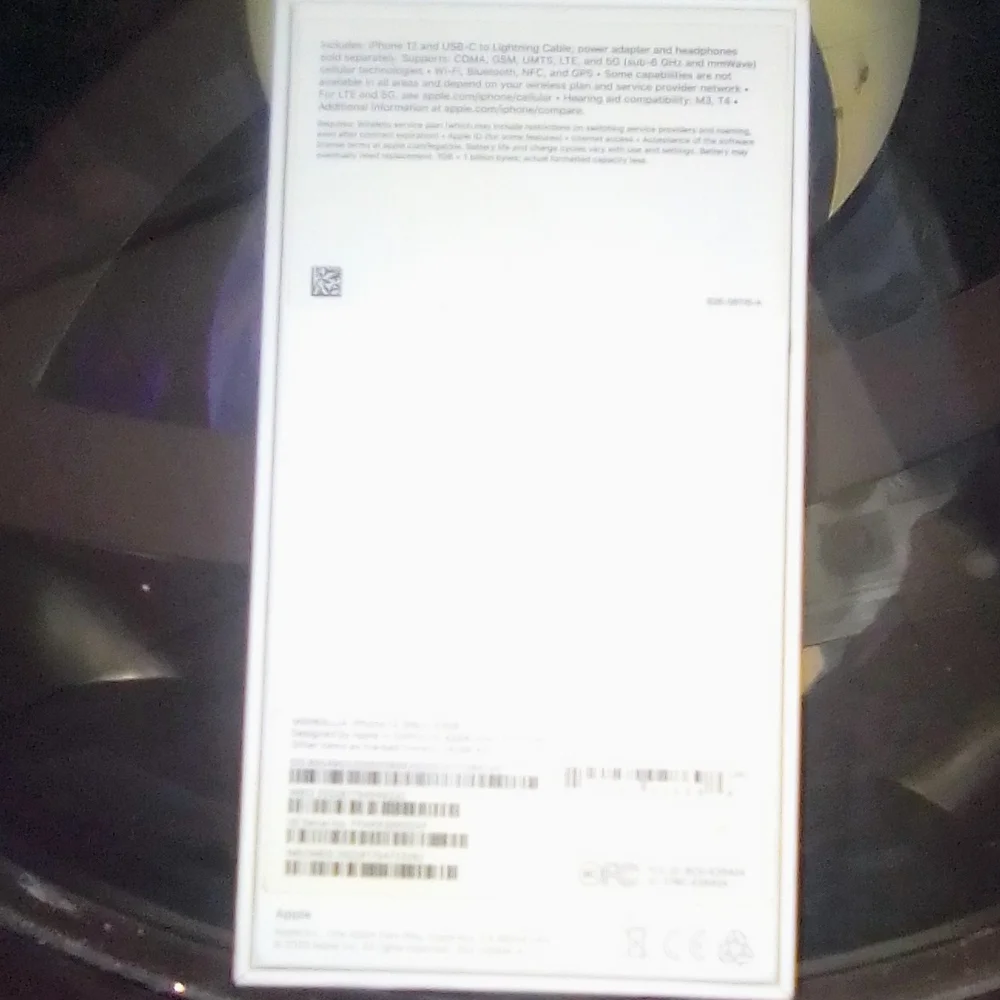 Apple iPhone in Midnight Blue Just The Box For iPhone 12
